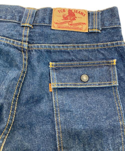 TCB jeans（ティーシービー ジーンズ）TCB JEANS (ティーシービー ジーンズ) ブッシュデニムパンツ インディゴ サイズ:32の古着・服飾アイテム