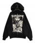 Hysteric Glamour（ヒステリックグラマー）の古着「Thermaｌ Lined Zip Up Hooded Sweatshirt」｜ブラック