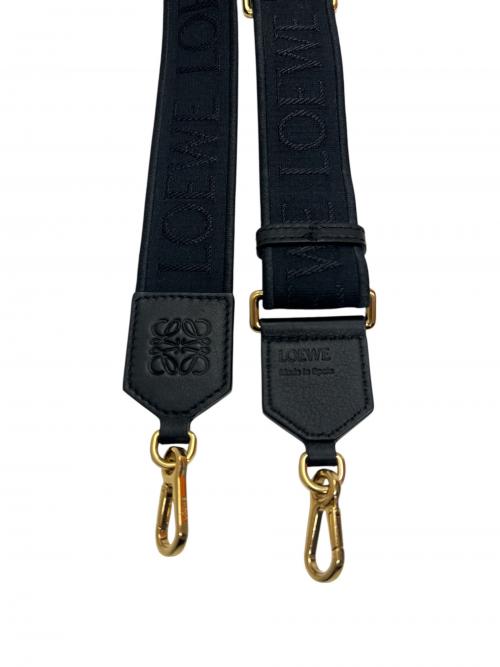 LOEWE（ロエベ）LOEWE (ロエベ) アナグラムストラップ/C604T87X32 ブラックの古着・服飾アイテム