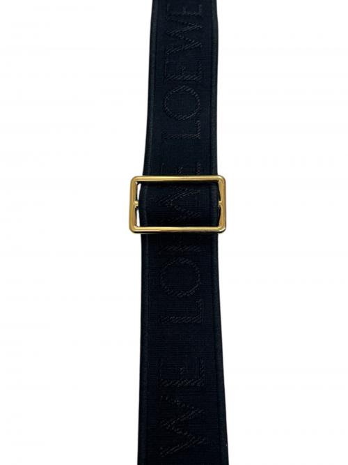 LOEWE（ロエベ）LOEWE (ロエベ) アナグラムストラップ/C604T87X32 ブラックの古着・服飾アイテム