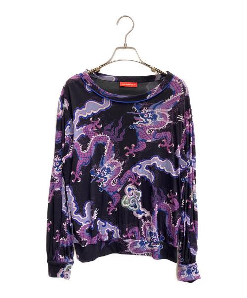 VIVIENNE TAM（ヴィヴィアンタム）VIVIENNE TAM (ヴィヴィアンタム) ブラウス パープル サイズ:40の古着・服飾アイテム