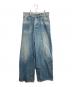 YAYA（ヤヤ）の古着「ワイドデニムパンツ」｜ブルー