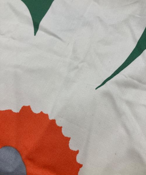 marimekko（マリメッコ）marimekko (マリメッコ) トートバッグ　ハンドバッグ　総柄バッグ グリーンの古着・服飾アイテム