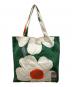 marimekko（マリメッコ）の古着「トートバッグ　ハンドバッグ　総柄バッグ」｜グリーン