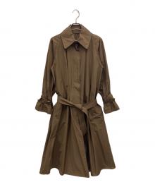 MaxMara（マックスマーラ）の古着「タフタトレンチコート」｜ブラウン