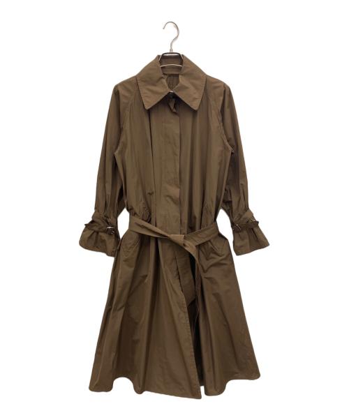 MaxMara（マックスマーラ）MaxMara (マックスマーラ) タフタトレンチコート ブラウン サイズ:34の古着・服飾アイテム