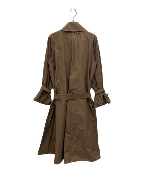 MaxMara（マックスマーラ）MaxMara (マックスマーラ) タフタトレンチコート ブラウン サイズ:34の古着・服飾アイテム