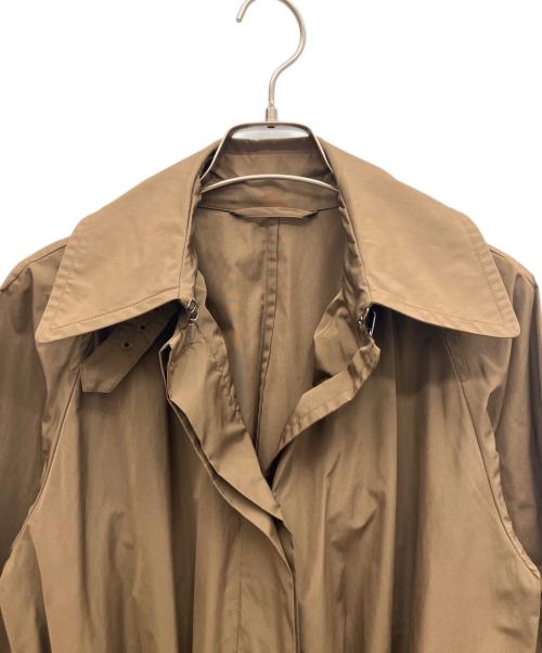 MaxMara（マックスマーラ）MaxMara (マックスマーラ) タフタトレンチコート ブラウン サイズ:34の古着・服飾アイテム