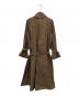 MaxMara (マックスマーラ) タフタトレンチコート ブラウン サイズ:34：30000円