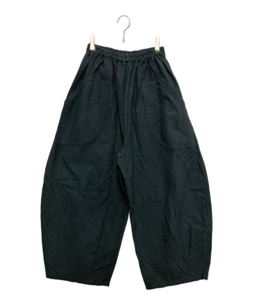 UZUIRO（ウズイロ）UZUIRO (ウズイロ) 一本刺し子バルーンパンツ ネイビー サイズ:FREEの古着・服飾アイテム