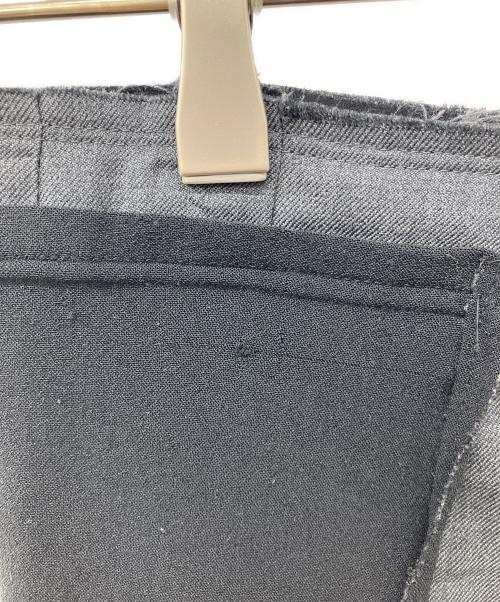 COMME des GARCONS（コムデギャルソン）COMME des GARCONS (コムデギャルソン) 切替ロングスカート ブラック×グレー サイズ:Sの古着・服飾アイテム