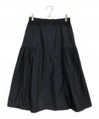 23区ニジュウサンク）の古着「ライトメモリータフタ スカート」｜ネイビー