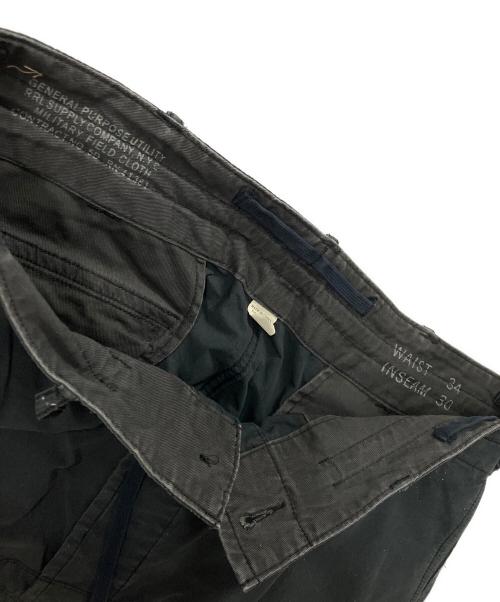 RRL（ダブルアールエル）RRL (ダブルアールエル) カーゴパンツ ブラック サイズ:W34の古着・服飾アイテム