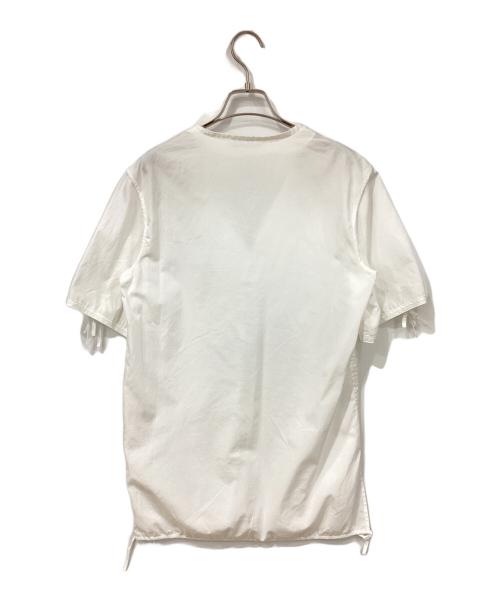 Acne studios（アクネ ストゥディオズ）Acne studios (アクネ ストゥディオズ) キーネックブラウス ホワイト サイズ:34の古着・服飾アイテム