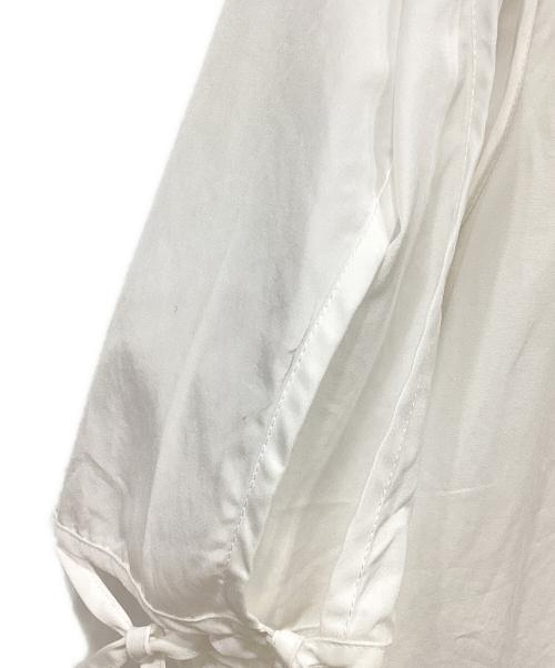 Acne studios（アクネ ストゥディオズ）Acne studios (アクネ ストゥディオズ) キーネックブラウス ホワイト サイズ:34の古着・服飾アイテム