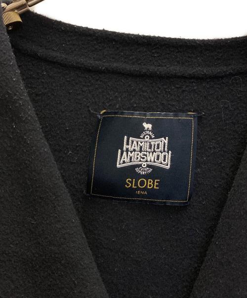 SLOBE IENA（スローブ イエナ）SLOBE IENA (スローブ イエナ) HAMILTON ダブルフェイスウールショートコート ネイビー サイズ:FREEの古着・服飾アイテム