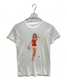 -（-）の古着「ヴィンテージプリントTシャツ」｜ホワイト