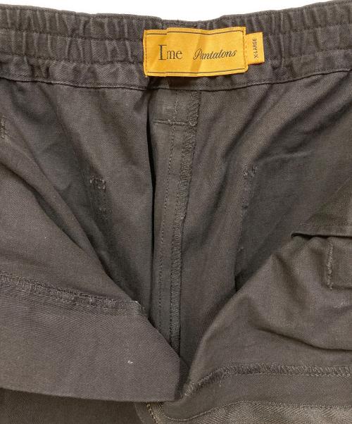 Dime（ダイム）DIME (ダイム) Pantalons ロゴエンブロイダリーカーゴパンツ ブラック サイズ:SIZE XLの古着・服飾アイテム
