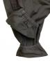 中古・古着 DIME (ダイム) Pantalons ロゴエンブロイダリーカーゴパンツ ブラック サイズ:SIZE XL：6000円