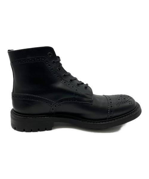Tricker's（トリッカーズ）Tricker's (トリッカーズ) EATON ブーツ ブラック サイズ:9.5の古着・服飾アイテム