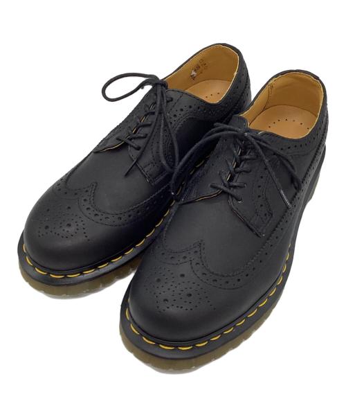 Dr.Martens（ドクターマーチン）Dr.Martens (ドクターマーチン) ウィングチップシューズ ブラック サイズ:39の古着・服飾アイテム