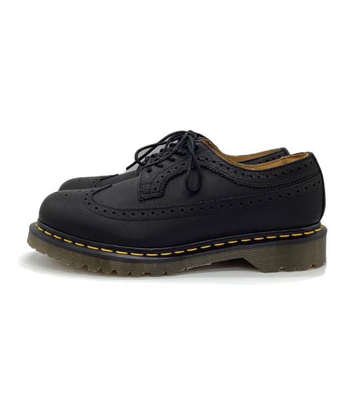 Dr.Martens（ドクターマーチン）Dr.Martens (ドクターマーチン) ウィングチップシューズ ブラック サイズ:39の古着・服飾アイテム