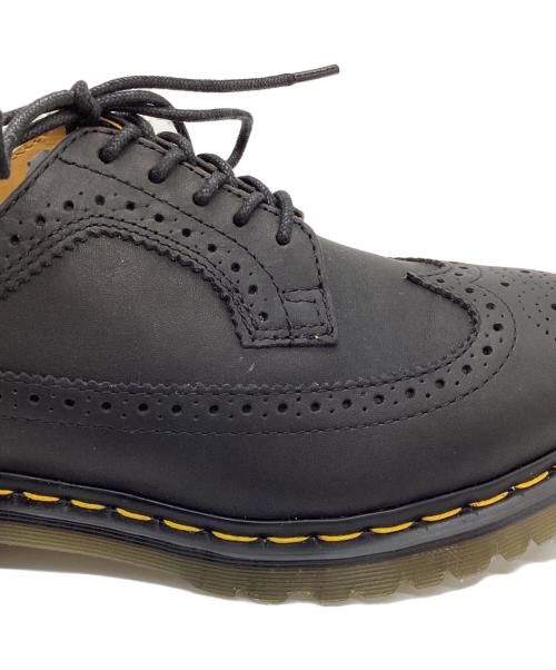 Dr.Martens（ドクターマーチン）Dr.Martens (ドクターマーチン) ウィングチップシューズ ブラック サイズ:39の古着・服飾アイテム