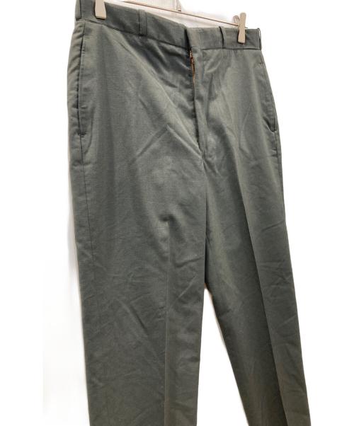 US ARMY（ユーエスアーミー）US ARMY (ユーエスアーミー) トラウザーパンツ モスグリーン サイズ:33Rの古着・服飾アイテム