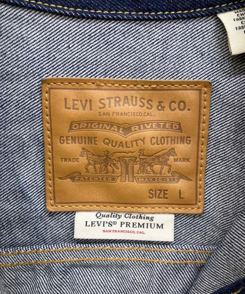 LEVI'S PReMIUM（リーバイス プレミアム）LEVI'S PReMIUM (リーバイスプレミアム) TYPE2　2ndデニムジャケット インディゴ サイズ:Lの古着・服飾アイテム