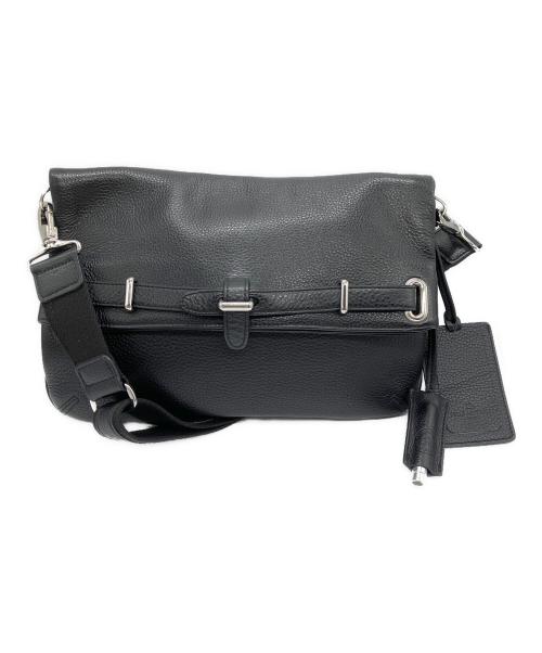 PELLE MORBIDA（ペッレモルビダ）PELLE MORBIDA (ペッレモルビダ) 2WAYショルダーバッグ ブラックの古着・服飾アイテム