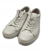 ECCOエコー）の古着「soft 60 レザースニーカー」｜アイボリー