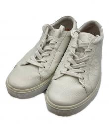 ECCO（エコー）の古着「soft 60 レザースニーカー」｜アイボリー