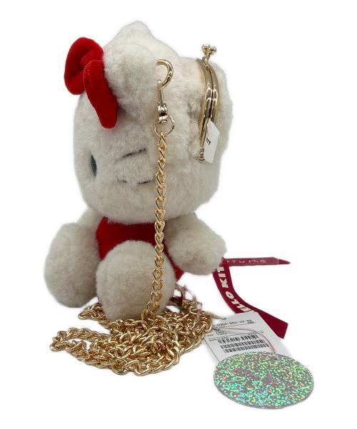 BEAMS COUTURE（ビームス クチュール）BEAMS COUTURE (ビームス クチュール) Sanrio (サンリオ) ハローキティのがま口ぬいぐるみポシェット アイボリー 未使用品の古着・服飾アイテム