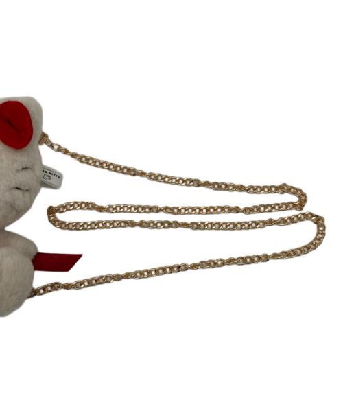 BEAMS COUTURE（ビームス クチュール）BEAMS COUTURE (ビームス クチュール) Sanrio (サンリオ) ハローキティのがま口ぬいぐるみポシェット アイボリー 未使用品の古着・服飾アイテム