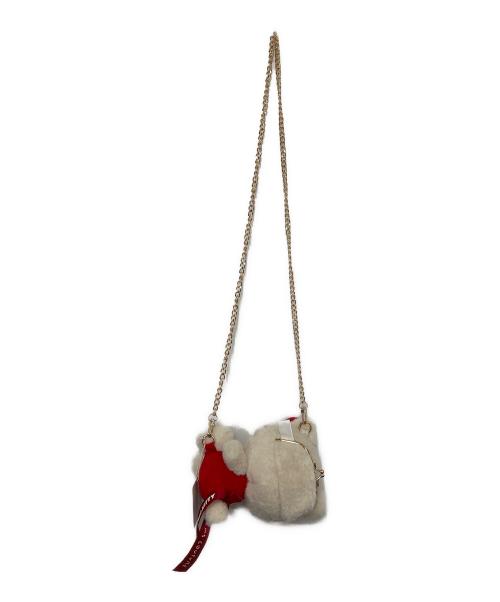 BEAMS COUTURE（ビームス クチュール）BEAMS COUTURE (ビームス クチュール) Sanrio (サンリオ) ハローキティのがま口ぬいぐるみポシェット アイボリー 未使用品の古着・服飾アイテム