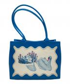 RURU MARY'S×BEAMS COUTUREルルメリー×ビームス クチュール）の古着「ルルメリーのお花のティグレのバッグ」｜ブルー