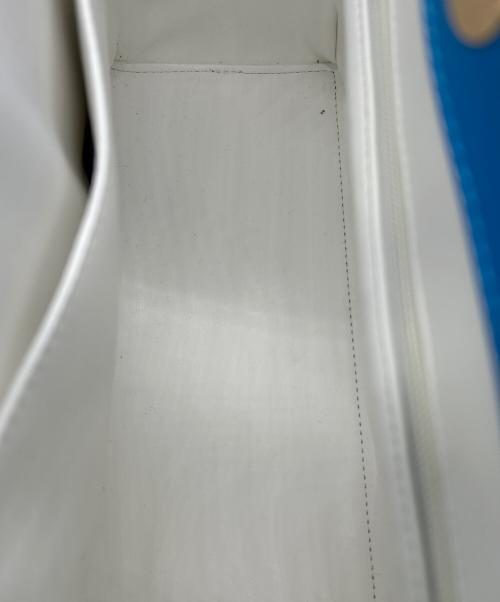 RURU MARY'S（ルルメリー）RURU MARY'S (ルルメリー) BEAMS COUTURE (ビームス クチュール) ルルメリーのお花のティグレのバッグ ブルーの古着・服飾アイテム