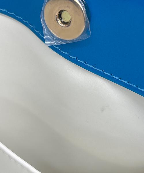 RURU MARY'S（ルルメリー）RURU MARY'S (ルルメリー) BEAMS COUTURE (ビームス クチュール) ルルメリーのお花のティグレのバッグ ブルーの古着・服飾アイテム