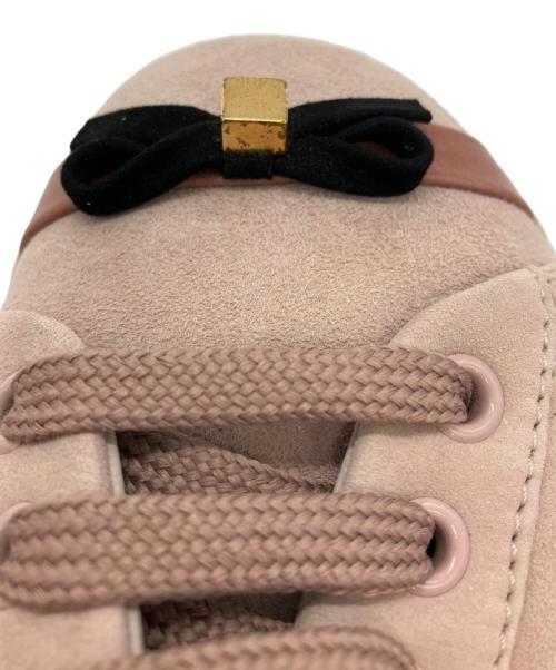 STUART WEITZMAN（スチュアートワイツマン）STUART WEITZMAN (スチュアートワイツマン) ローカットスニーカー ピンク サイズ:37.5の古着・服飾アイテム
