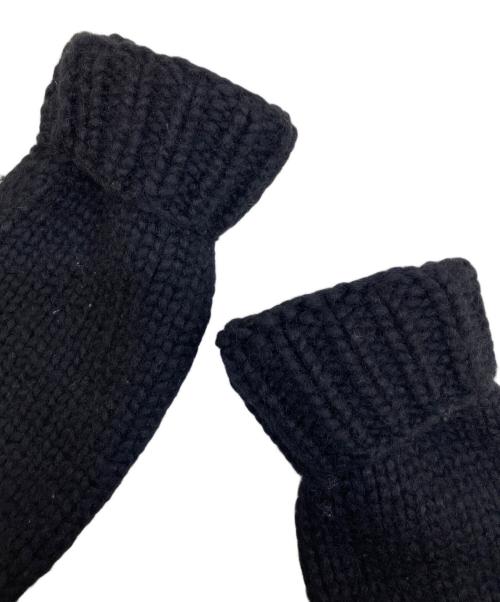 KANATA（カナタ）KANATA (カナタ) カウチンニットカーディガン ブラック サイズ:FREEの古着・服飾アイテム