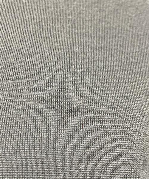 Yohji Yamamoto pour homme（ヨウジヤマモト プールオム）Yohji Yamamoto pour homme (ヨウジヤマモト プールオム) クルーネックロングニット オリーブ サイズ:Mの古着・服飾アイテム