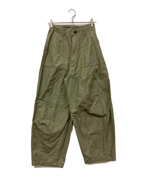 RHC Ron Herman（アールエイチシー ロンハーマン）RHC Ron Herman (アールエイチシー ロンハーマン) ワイドミリタリーパンツ オリーブ サイズ:XSの古着・服飾アイテム