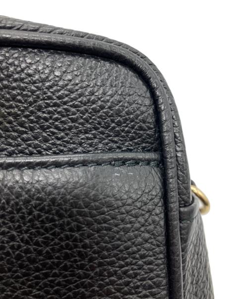 Manuel MILANO（マニュエルミラノ）Manuel MILANO (マニュエルミラノ) IENA (イエナ) 別注 レザーバッグ MIDI ブラックの古着・服飾アイテム