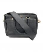 Manuel MILANO×IENAマニュエルミラノ×イエナ）の古着「別注 レザーバッグ MIDI」｜ブラック