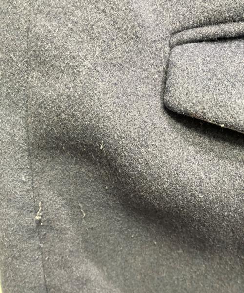 PAMEO POSE（パメオポーズ）PAMEO POSE (パメオポーズ) Mandarin Cocoon Coat ブルー サイズ:FREEの古着・服飾アイテム