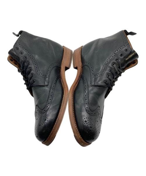GRENSON（グレンソン）GRENSON (グレンソン) カントリーブーツ　レザーブーツ ブラック サイズ:9の古着・服飾アイテム