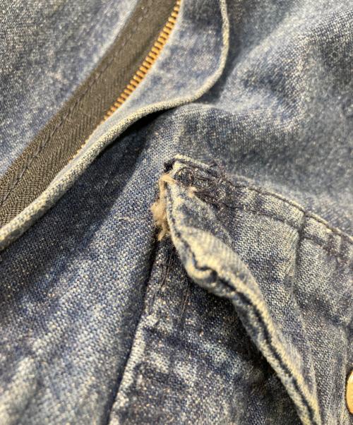 OVERDIER MFG, CORP.（ー）OVERDIER MFG, CORP. (ー) デニムオーバーオール インディゴ サイズ:46の古着・服飾アイテム