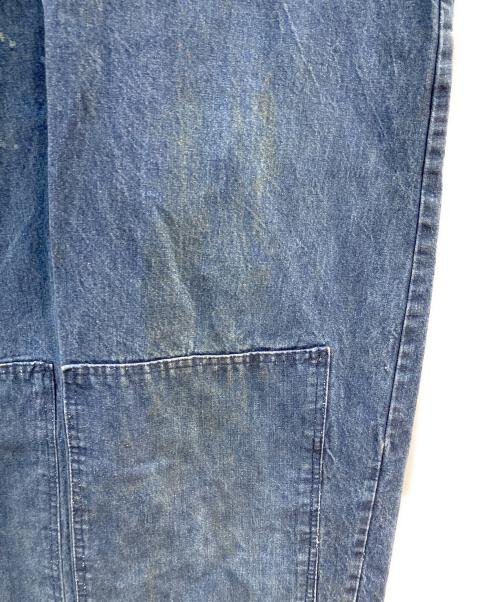 OVERDIER MFG, CORP.（ー）OVERDIER MFG, CORP. (ー) デニムオーバーオール インディゴ サイズ:46の古着・服飾アイテム