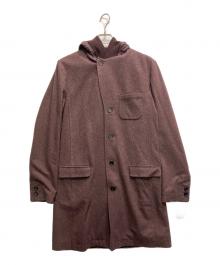 FINAL HOME（ファイナルホーム）の古着「フーデッドコート」｜ブラウン