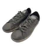BALENCIAGA×adidasバレンシアガ×アディダス）の古着「STAN SMITH ユーズド加工スタンスミススニーカー」｜ブラック